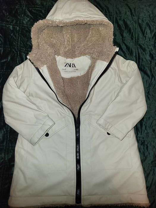 Куртка плащова тепла Zara
