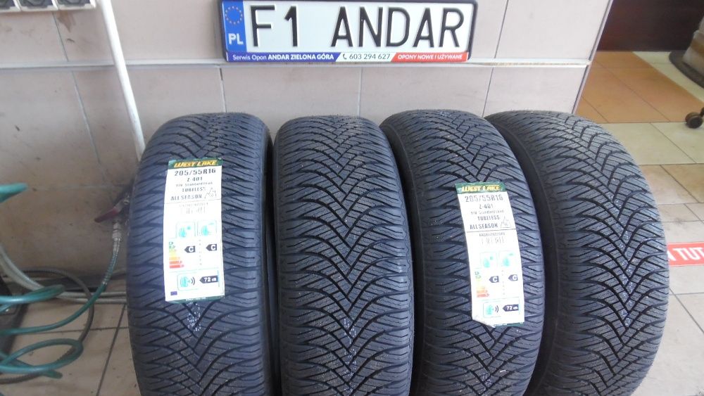 Nowe 205/55R16 WEST LAKE Z-401 , Opony Całoroczne , Warto , ANDAR