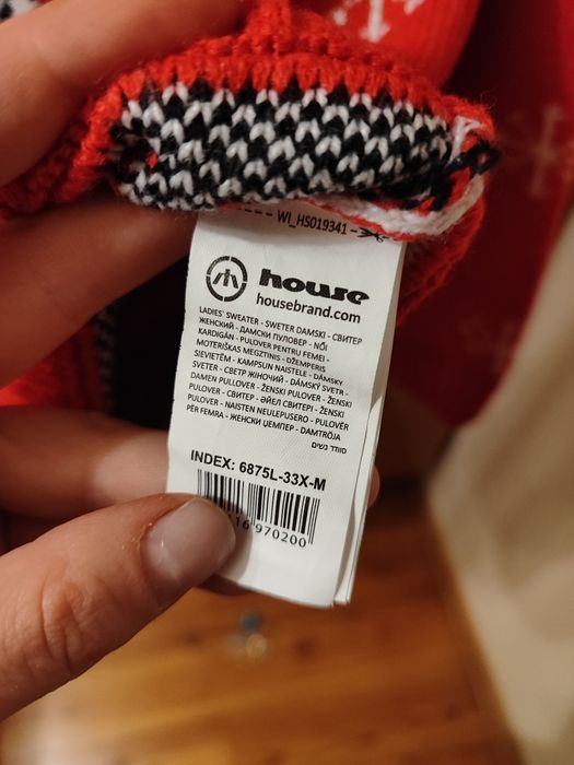 Sweter Zwariowane melodie House