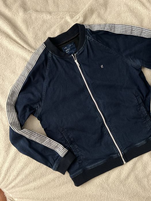 Bomberka kurtka narzuta jeans Zara L męska