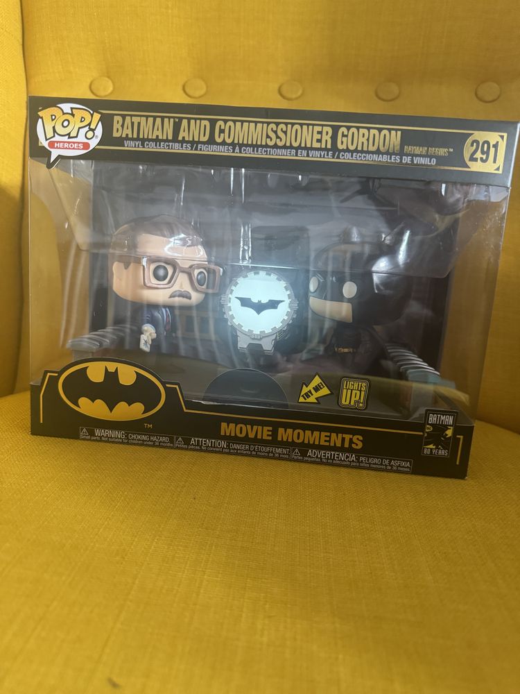 Batman and Commissioner Gordon Funko Pop Novo selado Mint