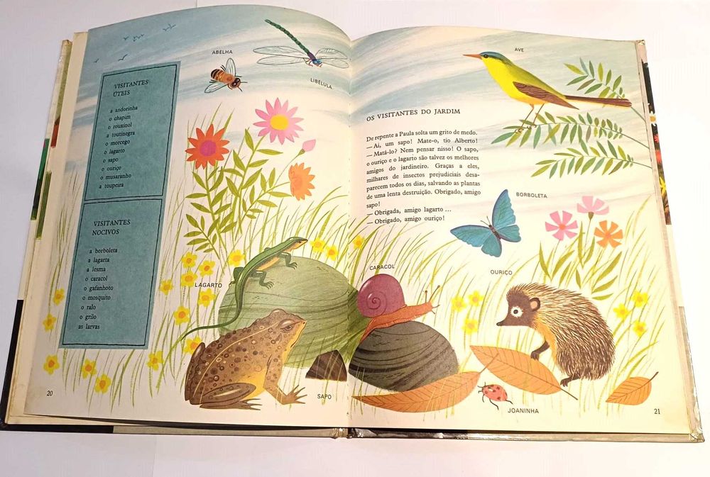 O Quintal (Au jardin), Alain Grée, Verbo Infantil coleção Imagem, 1968