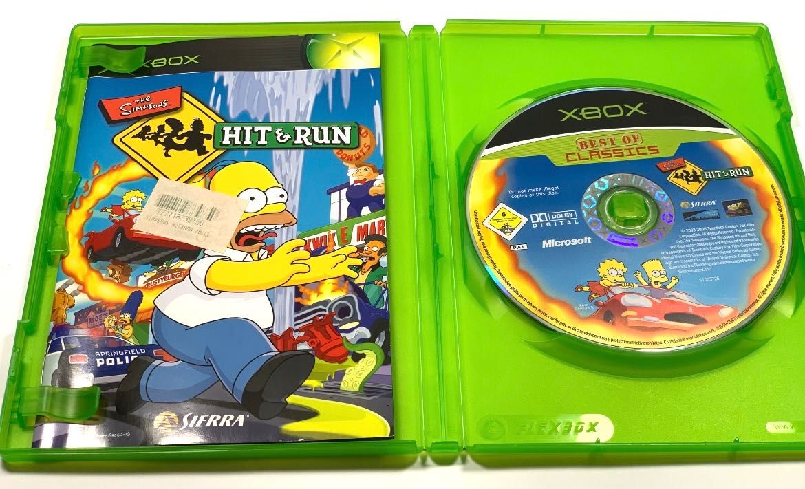 The Simpsons Hit And Run Xbox Classic