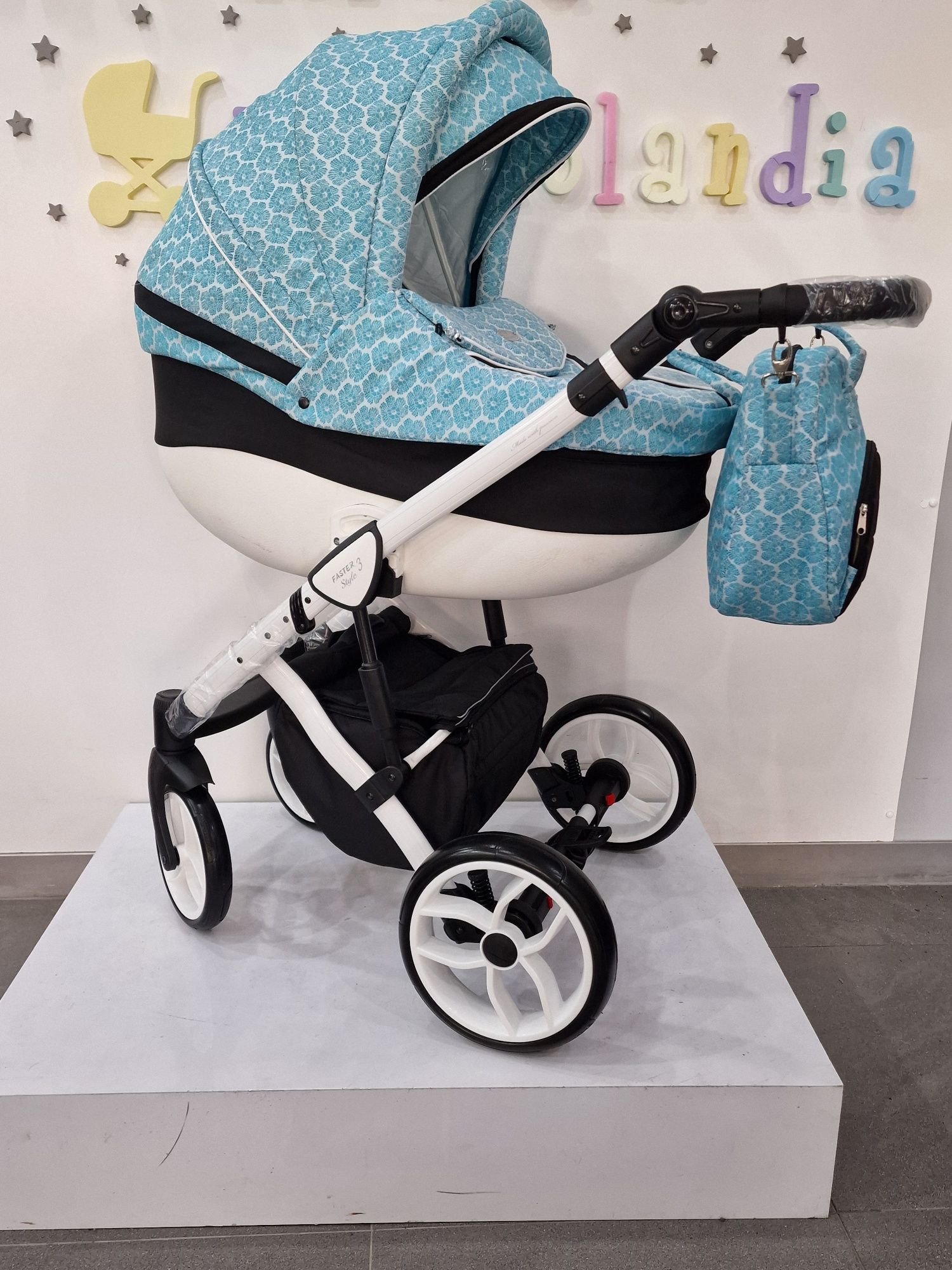 Nowy wózek dziecięcy Baby Merc Faster Style Outlet Wózkolandia