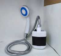 Электрический душ с помпой на аккумуляторе Travel shower USB 2200 мАч