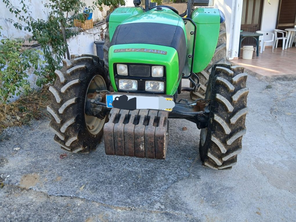 09' Deutz-Fahr 4x4 70cv + alfaias