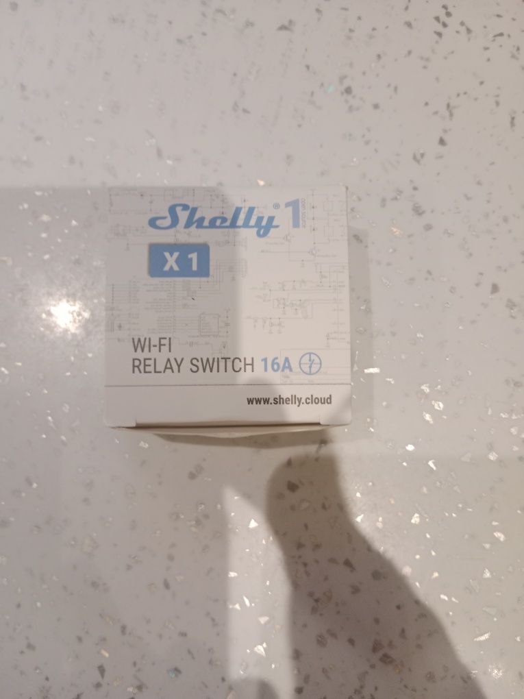 Shelly 1 wi-fi relay switch 16a