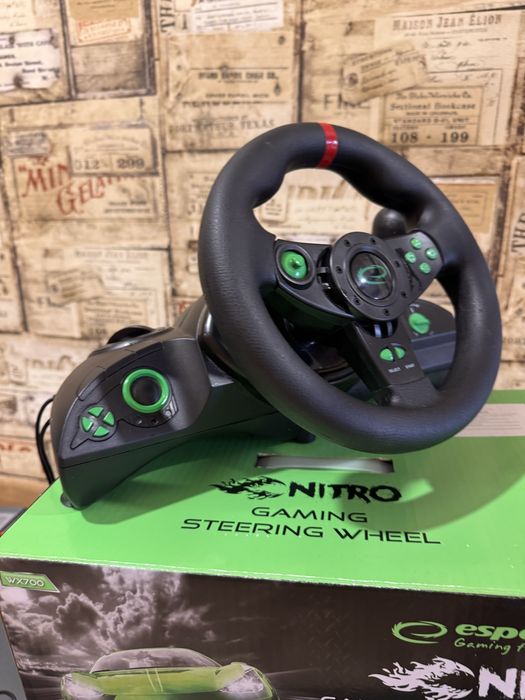 Проводной руль для ПК Esperanza Nitro EGW102