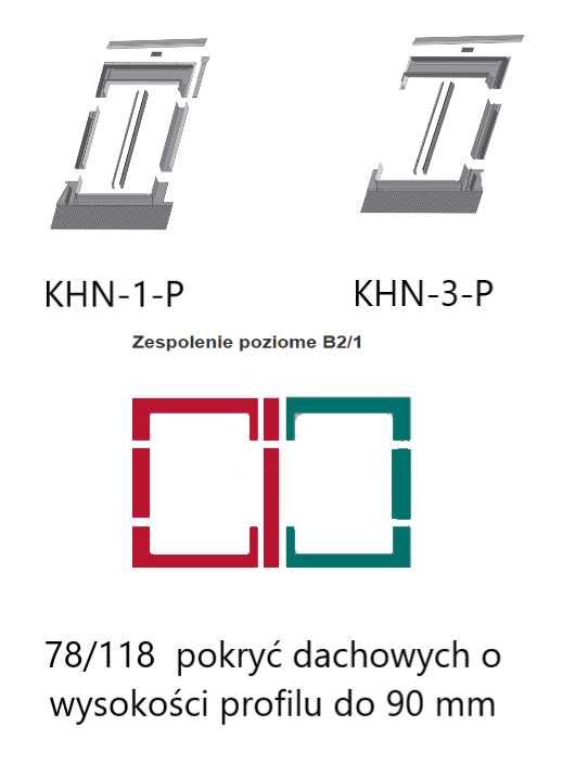 Okno dachowe FAKRO kołnierze WYPRZEDAŻ różne rozmiary i rodzaje