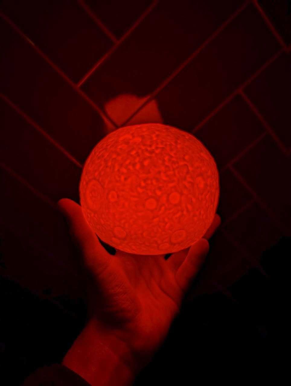 Grundig lampka nocna LED księżyc 3D 16 kolor smart