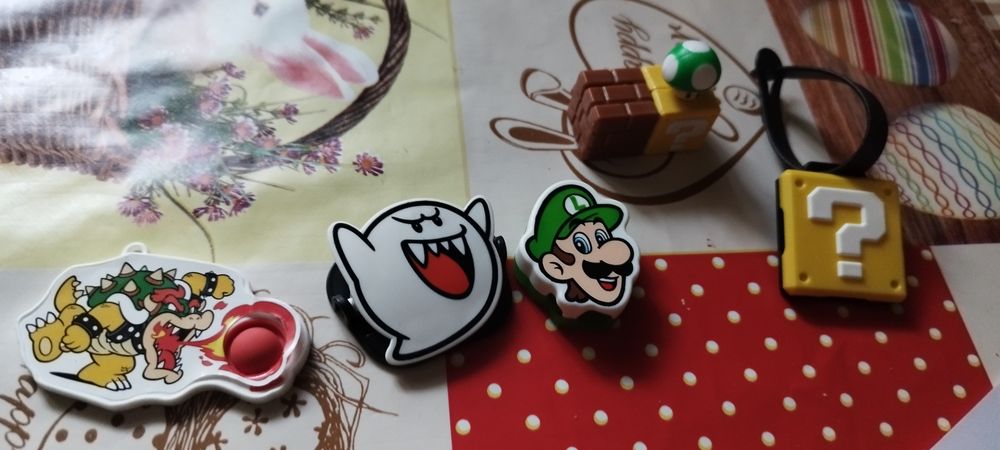 Mario figurki Kinder Joy