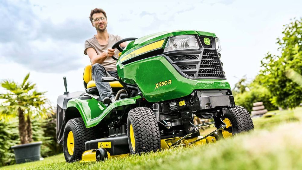 "Marcinkowscy" Traktorek John deere X350R