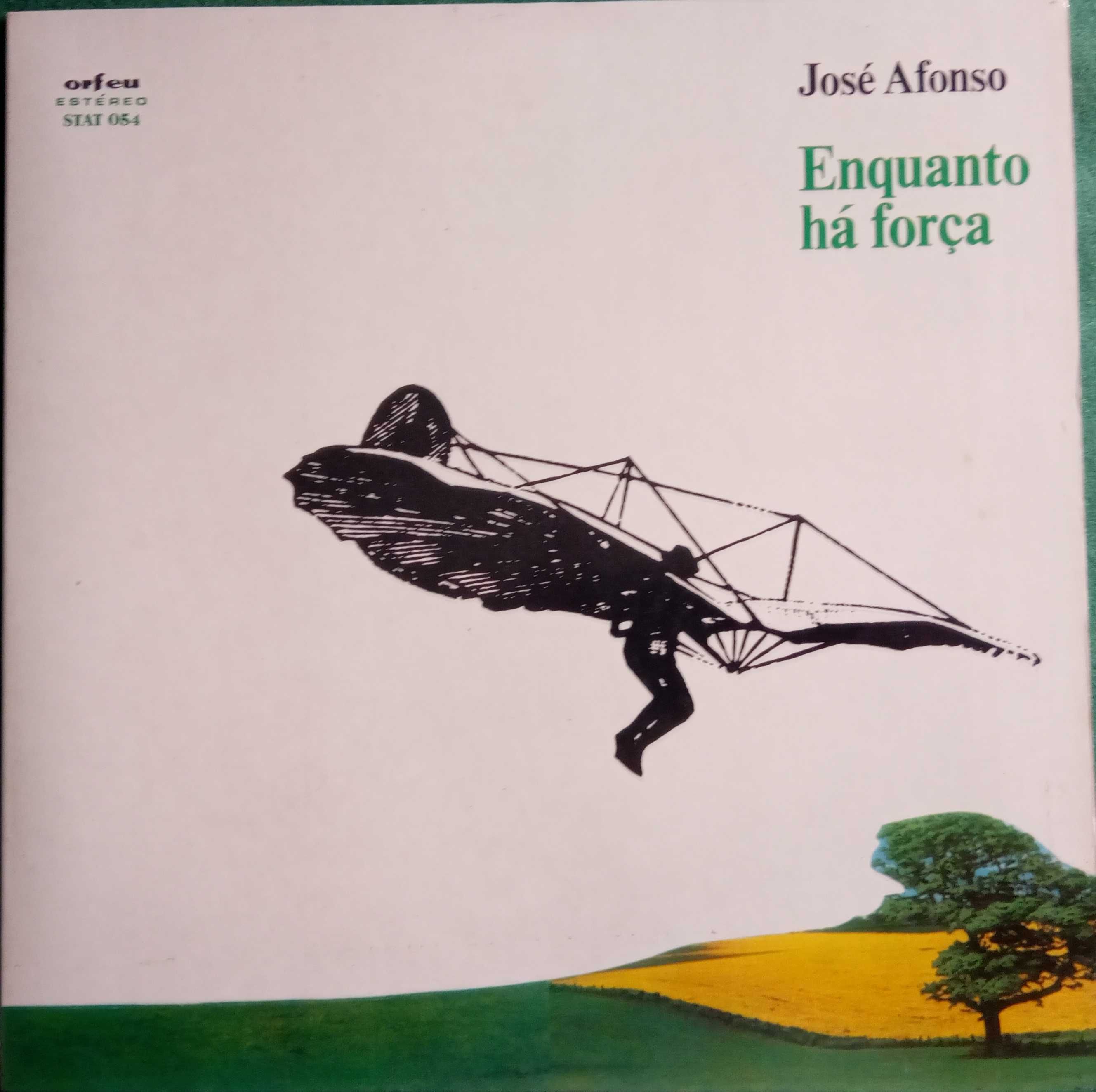 José Afonso	- - - - -		Enquanto Há Força	- - - - -	LP