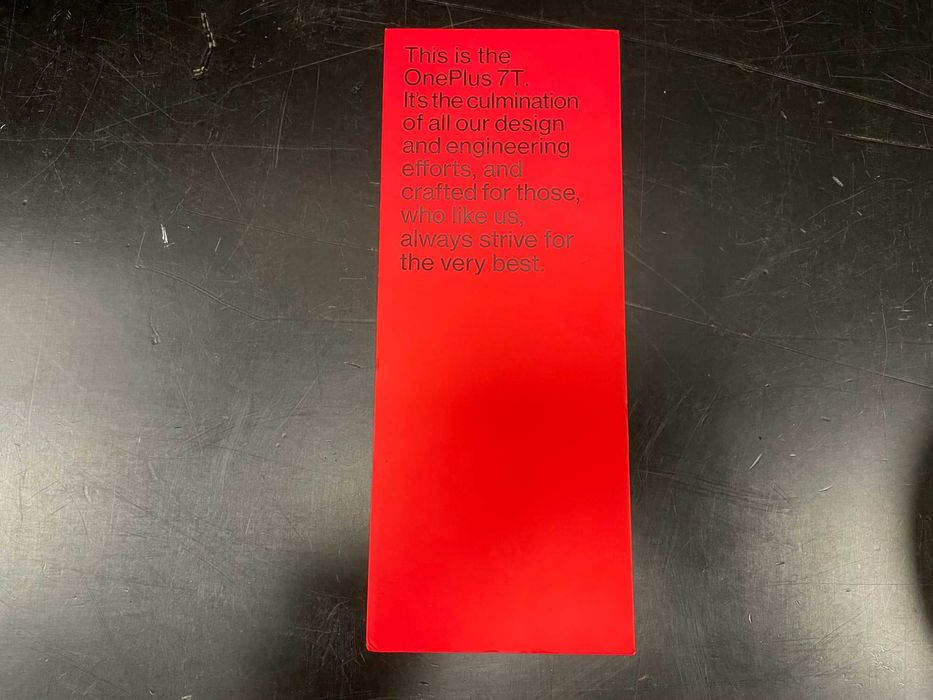 One Plus 7T - oryginalne pudełko Glacier Blue 8/128 GB