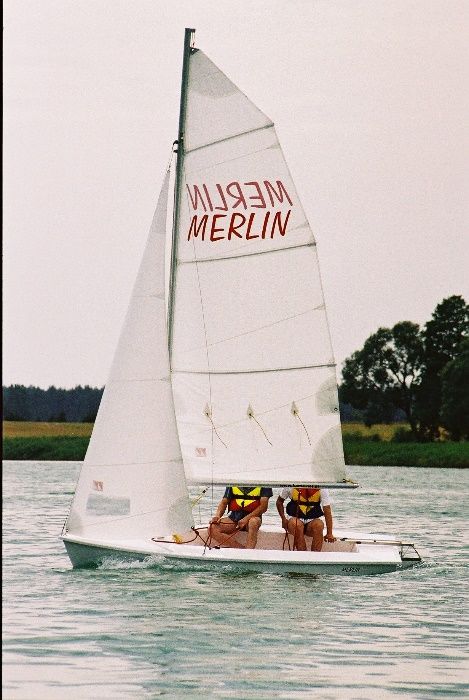 żaglówka, łódź żaglowa Merlin