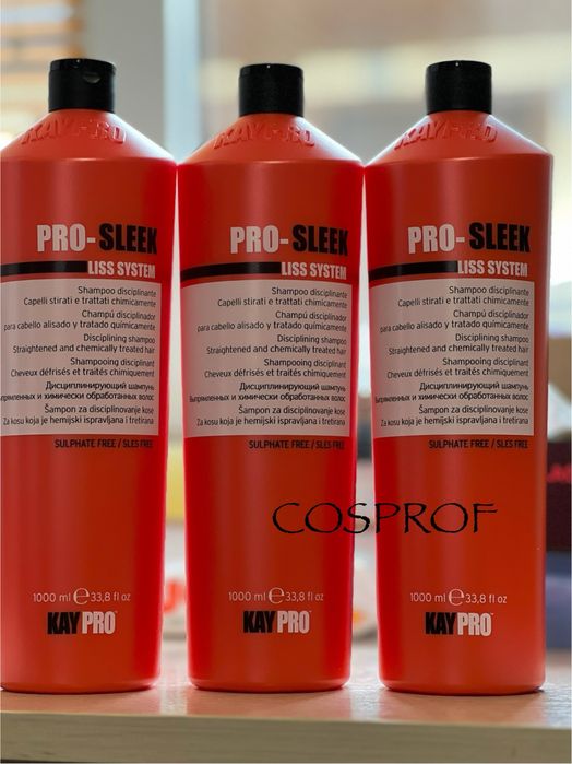 KayPro Pro-Sleek Дисциплінувальний шампунь для випрямленого волосся