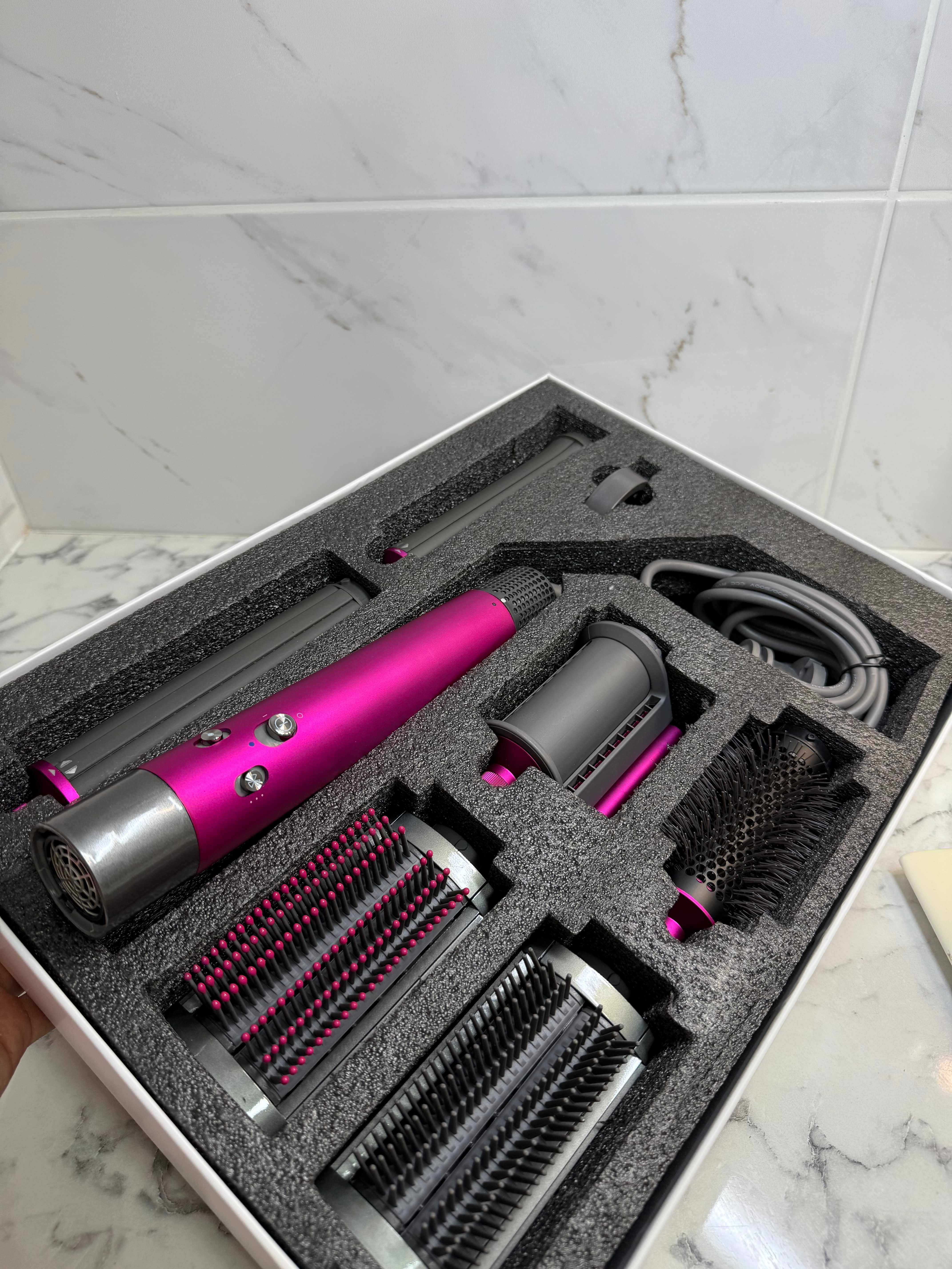 Стайлер Airwrap Dyson Версія 1:1 Дбайлива укладка волосся 6 насадок