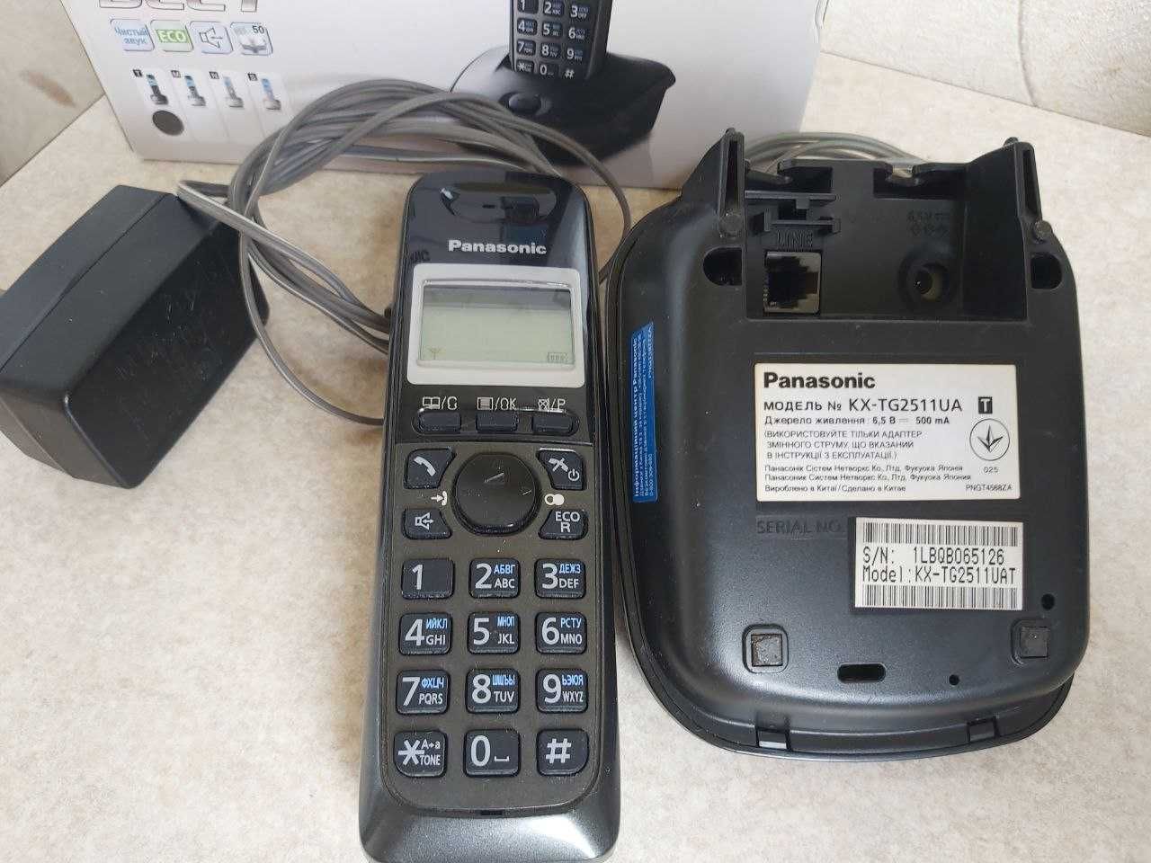 Беспроводной радиотелефон Panasonic KX-TG2511UA в идеальном состоянии