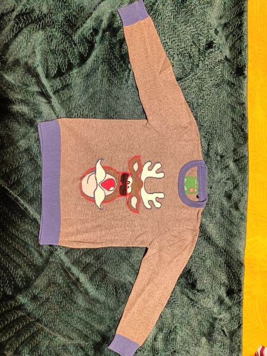 Swster cool club 122 świąteczny renifer chłopięcy Mikołaj elegancki