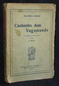 Livro Canhenho dum Vagamundo impressões de viagem Ricardo Jorge