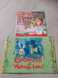 Książeczki dla dzieci Opowieści wielkiego lasu oraz Chata w lesie