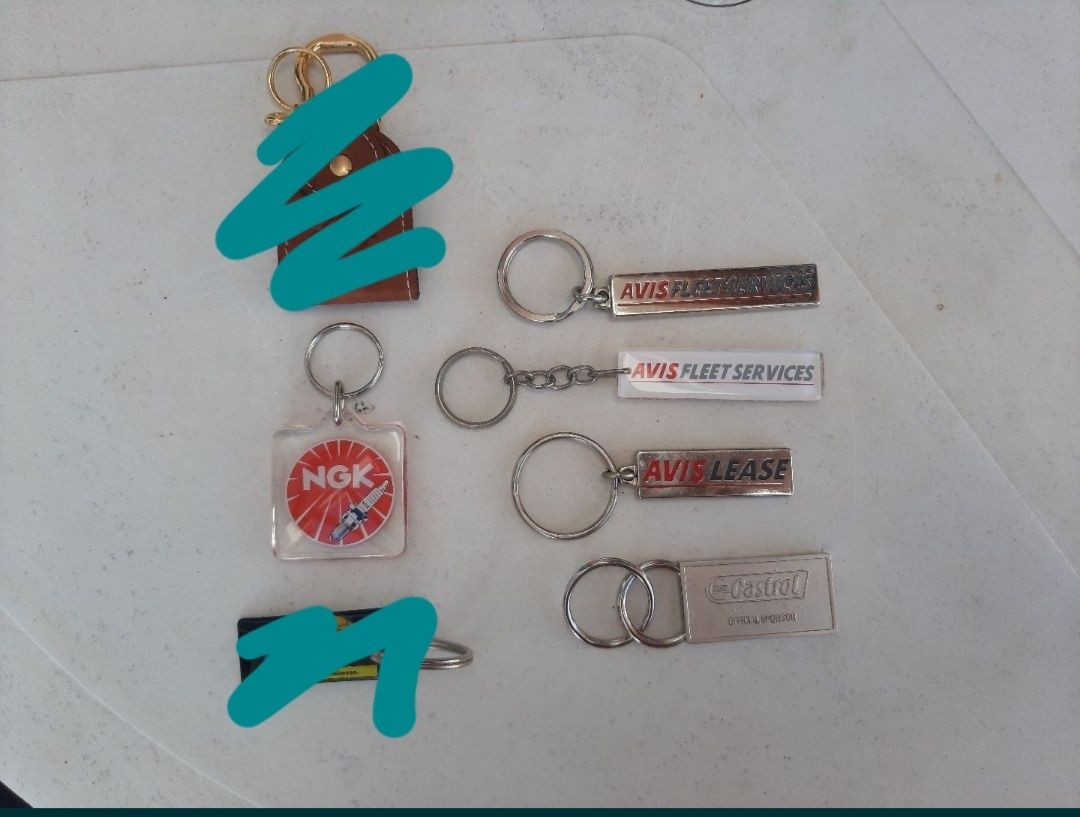 Conjunto de porta chaves
