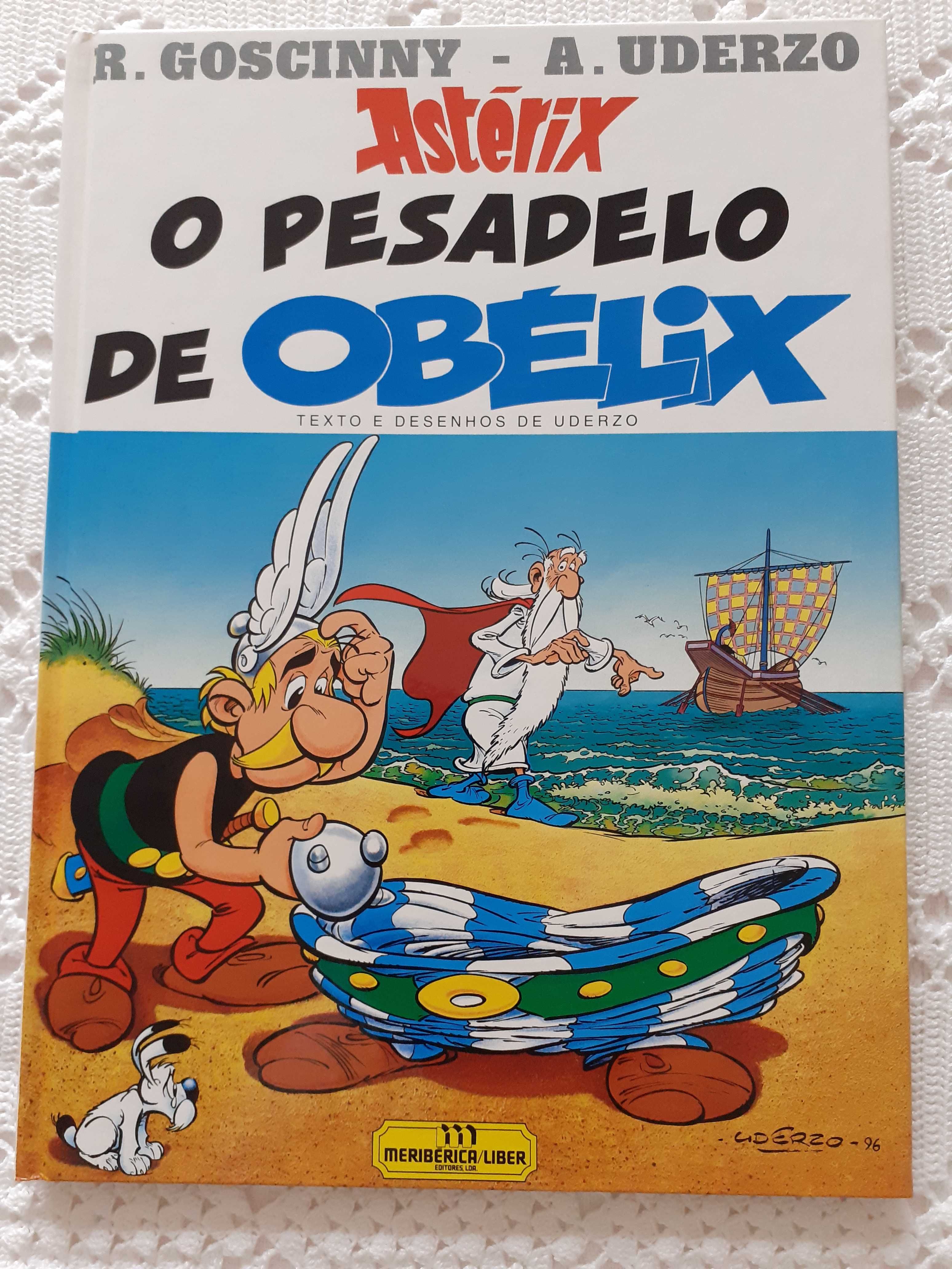 3 Livros do Asterix - novos