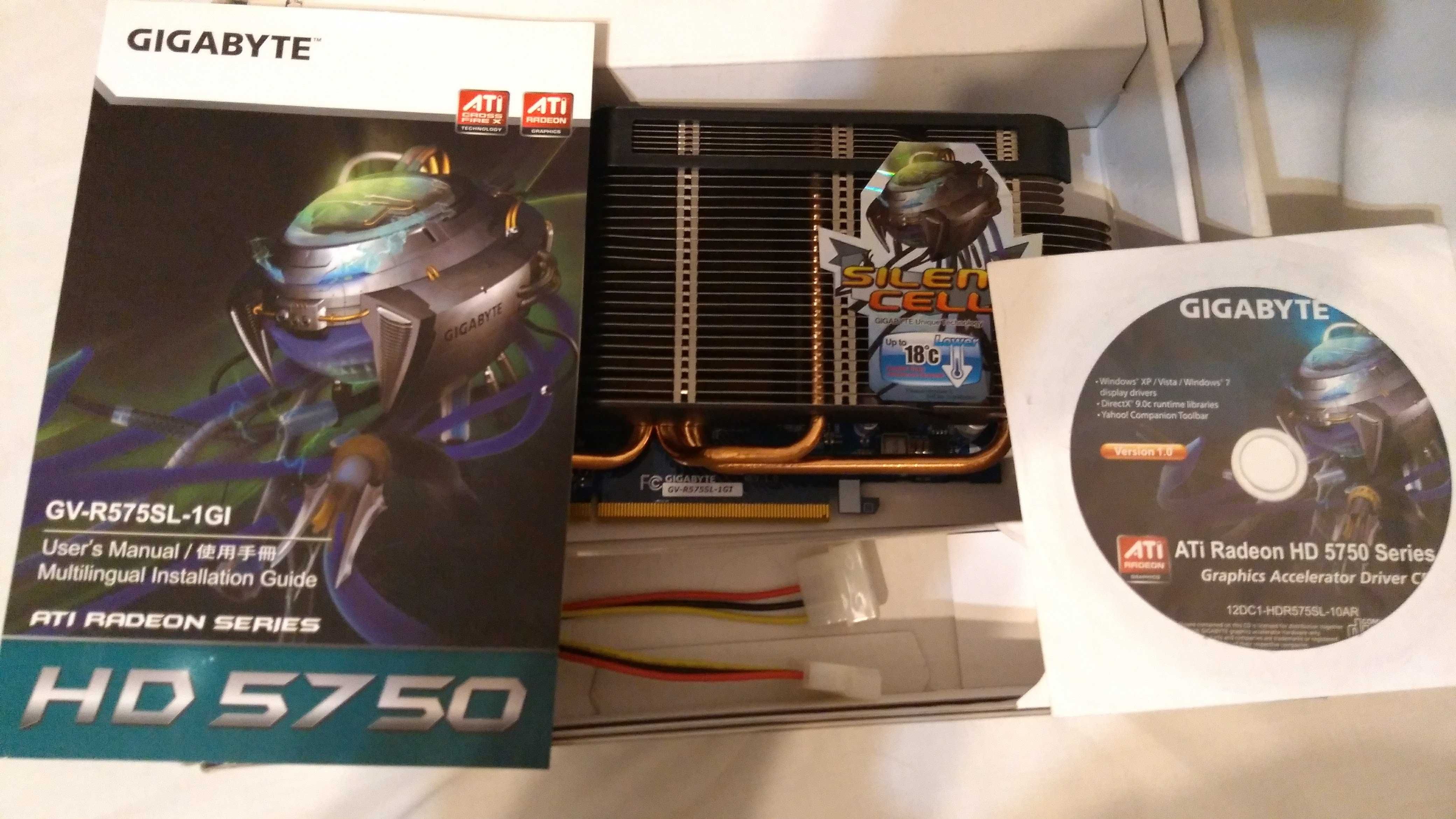 karta graficzna GIGABYTE GV-NX72G512P1 rev. 1.1. 
NVIDIA GeForce7200GS