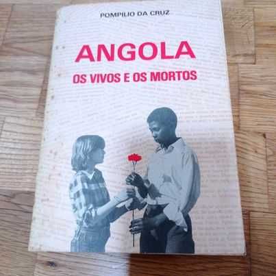 vendo livro Angola os vivos e os mortos