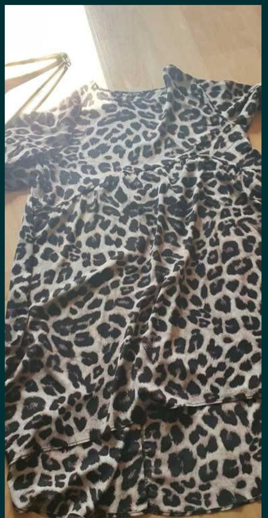 Sukienka w Panterkę WONDA 5XL