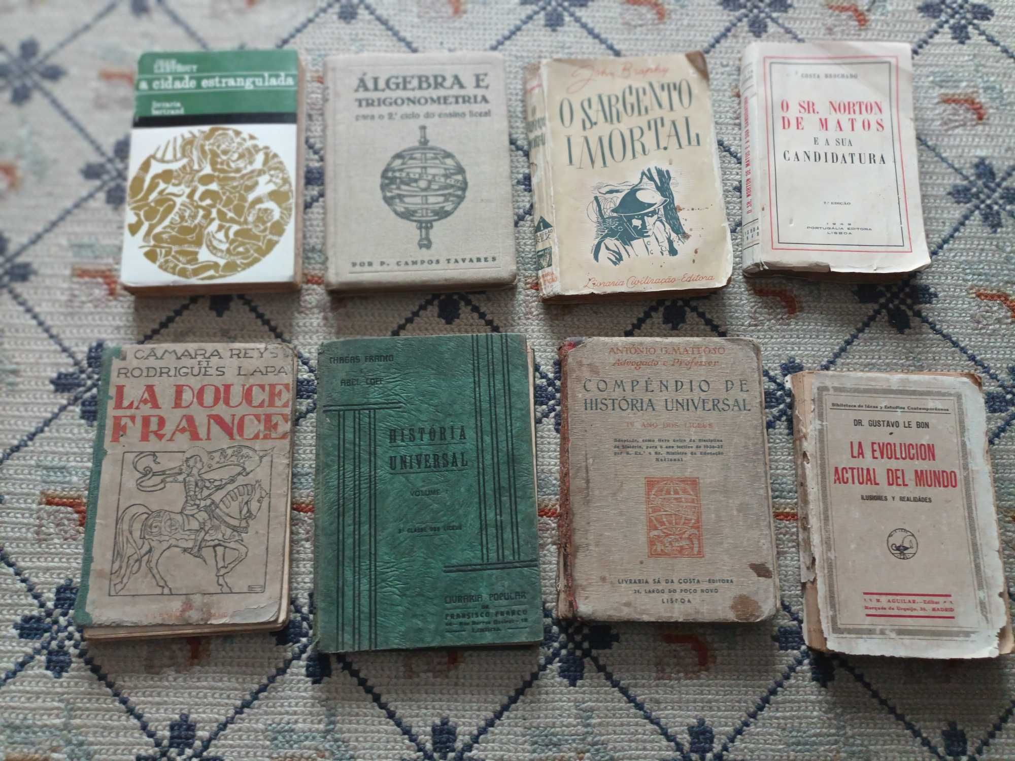 Livros antigos para colecção