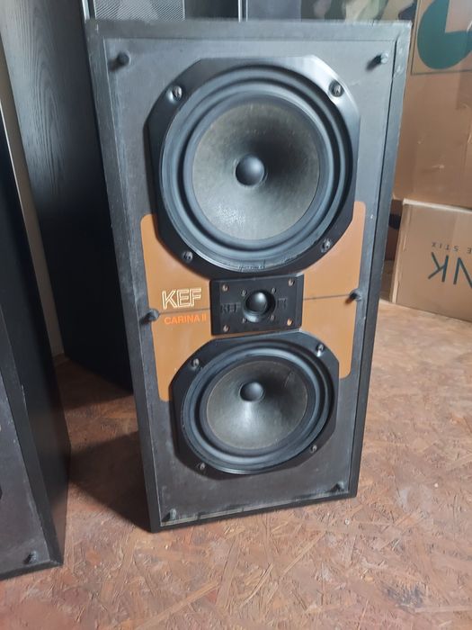 Kolumny podstawkowe KEF  carina II  audifilskie