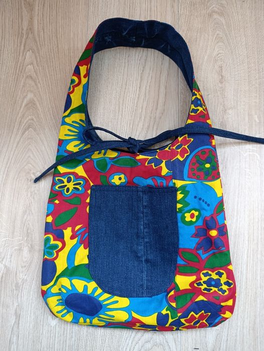 Джинсова сумка .