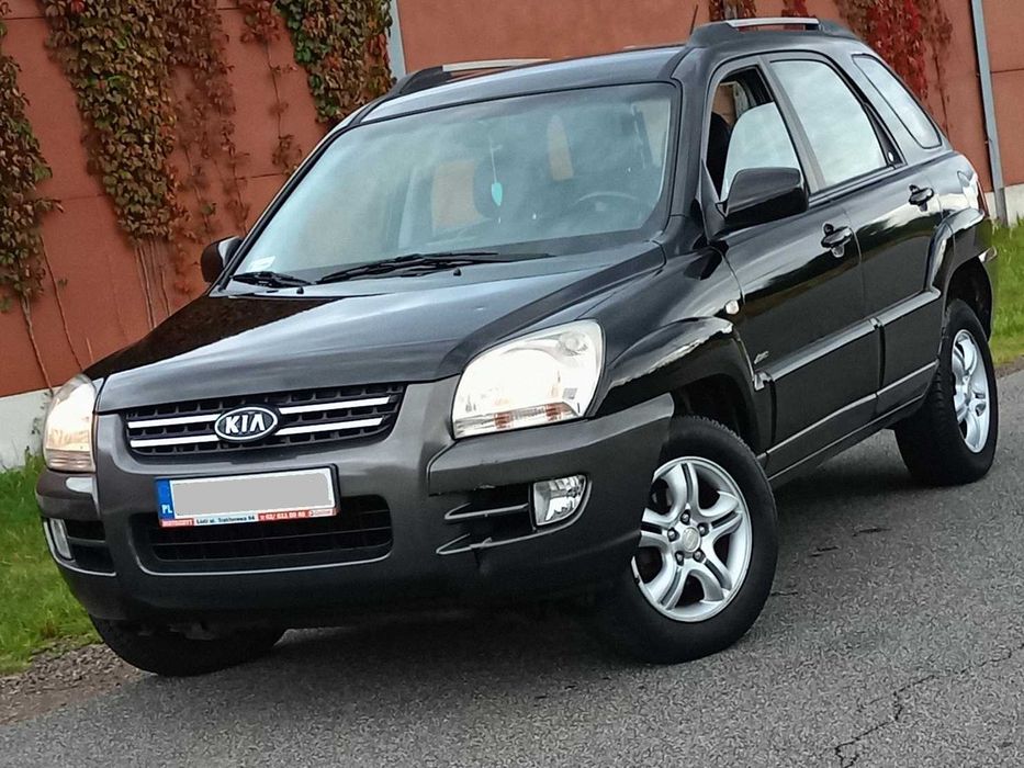 Śliczny Kia Sportage-2,0CRDI-140KM/Klima/Tempomat/Zarejestrowany