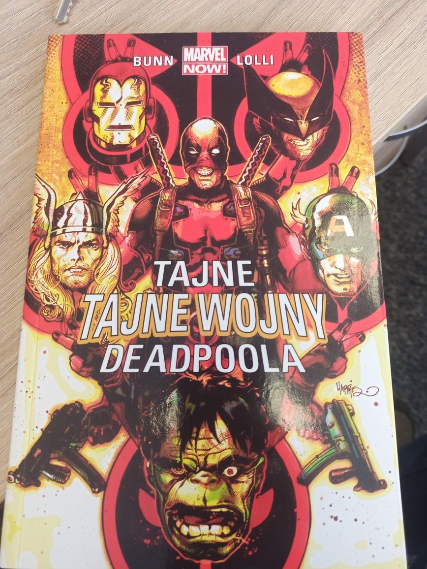 Komiks Tajne Tajne Wojny Deadpoola Marvel now