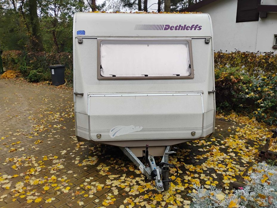 Przyczepa kempingowa Dethleffs 4 osobowa z 1994 - stan idealny