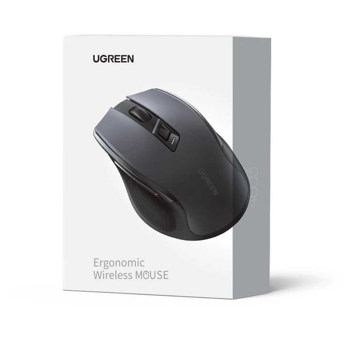 Ugreen беспроводная эргономичная компьютерная мышь  bluetooth + 2.4g