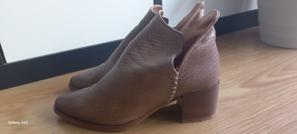 Botas seaside em pele