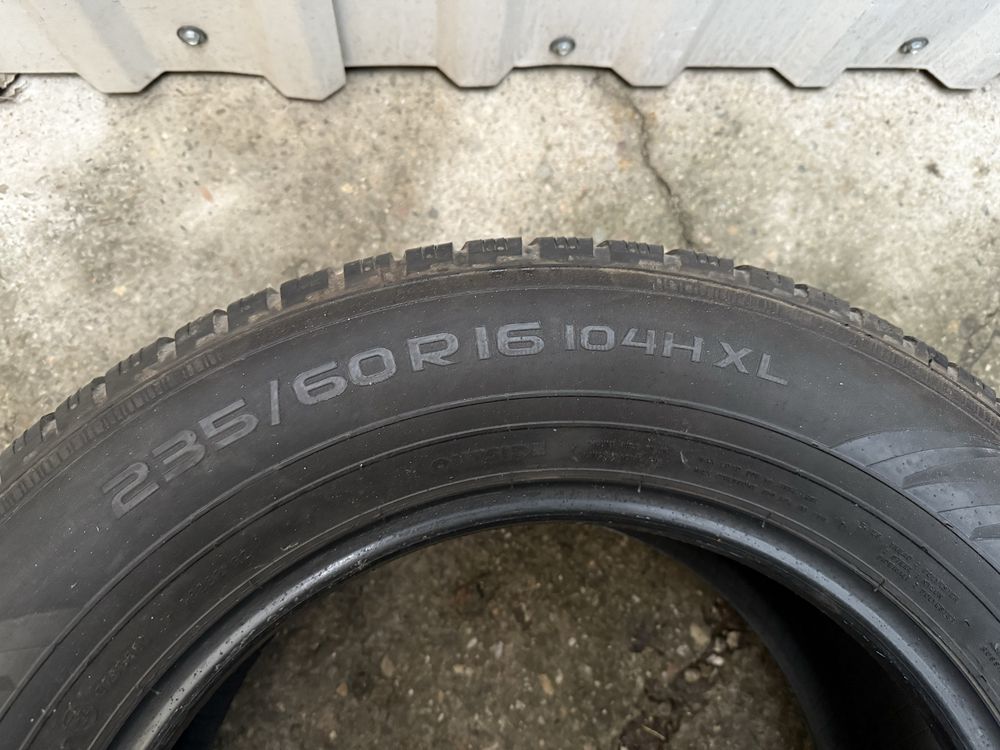 4 opony zimowe 235/60/16 bridgestone nokian