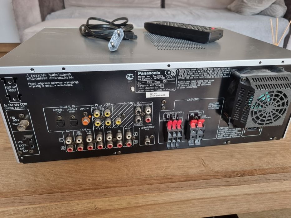 Panasonic Sa-He75 Amplituner 5.1