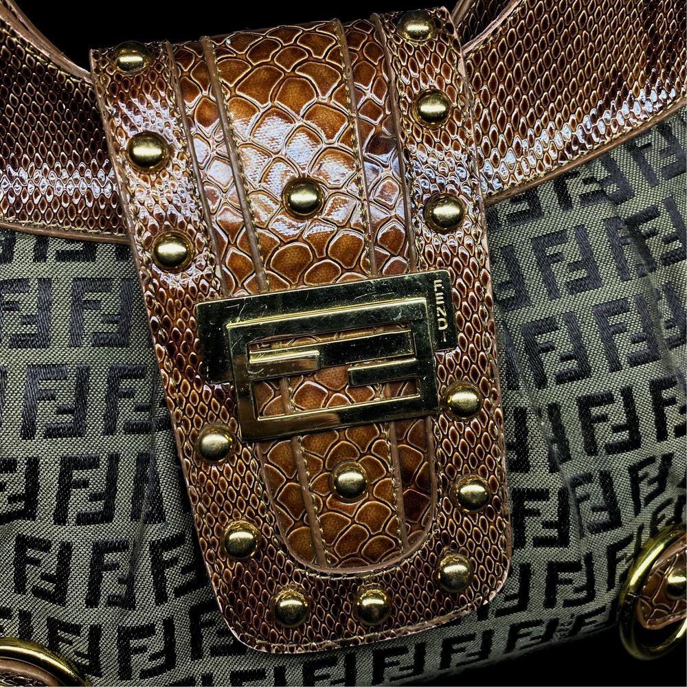 Женская сумка Fendi monongram  оригинал