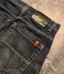 Southpole red tabs shorts