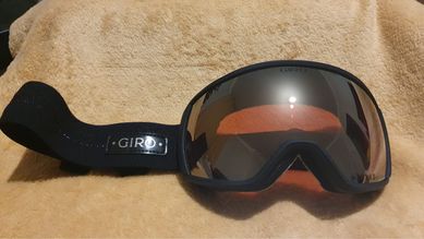 Gogle narciarskie Giro facet model 2022 black craze vivid infrared