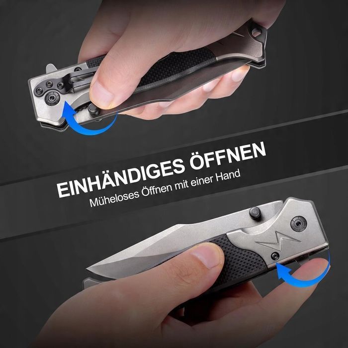 Scyzoryk składany nóż taktyczny Rolgno FA45 stal nierdzewna