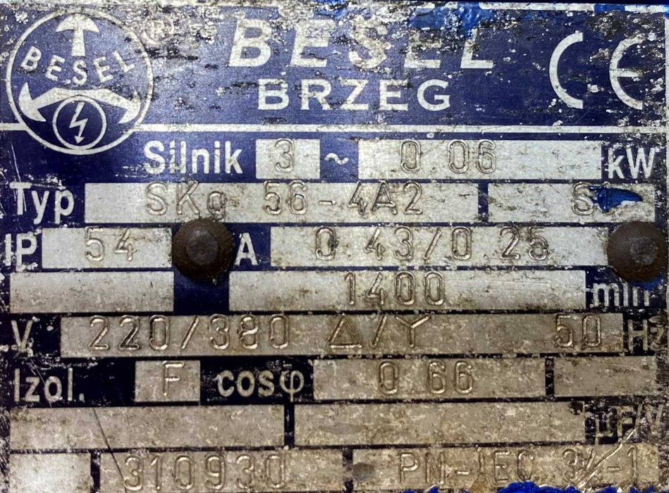 silnik elektryczny 2,2kW 1420obr. 3fazowy OBCE CHŁODZENIE Tamel