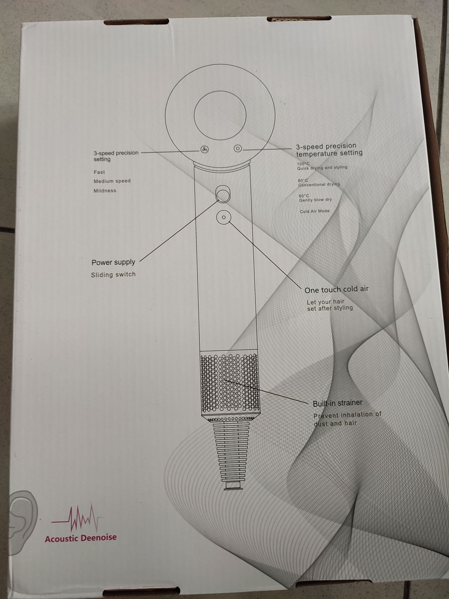 Suszarka do włosów ala Dyson NOWA