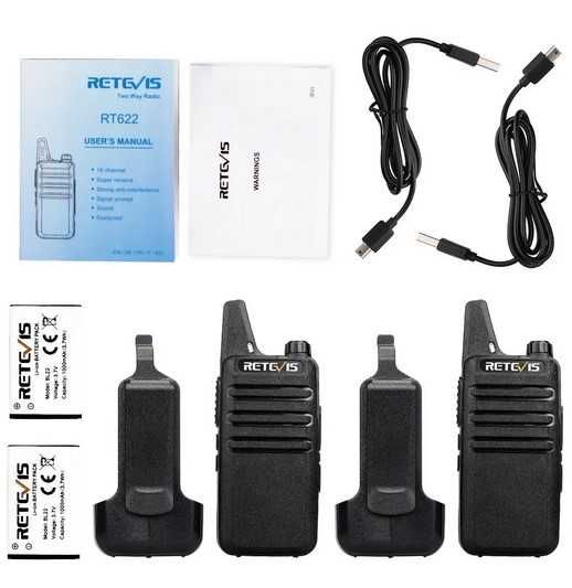 Walkie Talkie 2 unidades PMR446