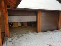 Brama garażowa segmentowa 3000x2250 brąz Czyste powietrze