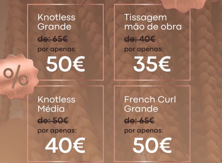 Maquilhagem ,tranças e custura