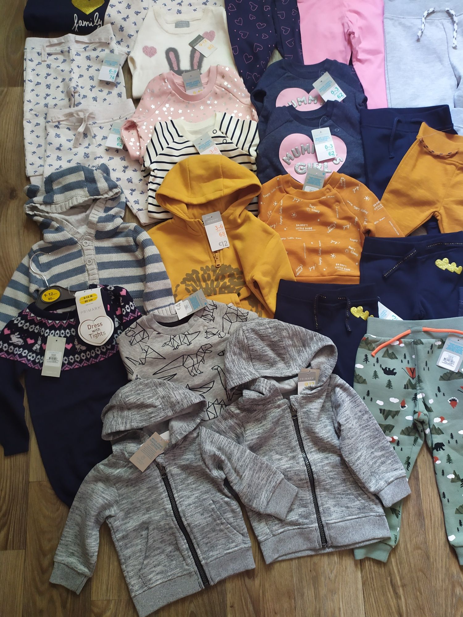 Дитячий одяг на дівчинку та хлопчика від Primark від 0  - 3 років